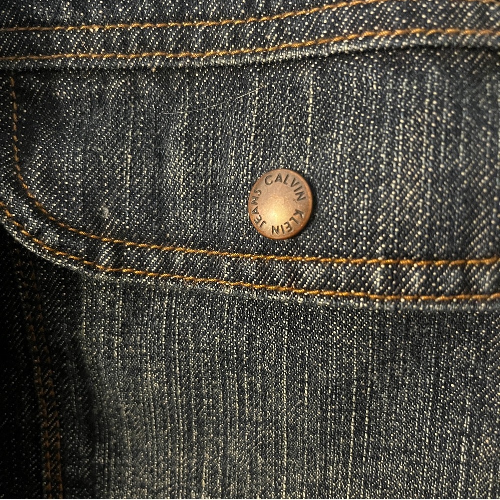 Shearling Denim Jacket - Picture 4 of 8